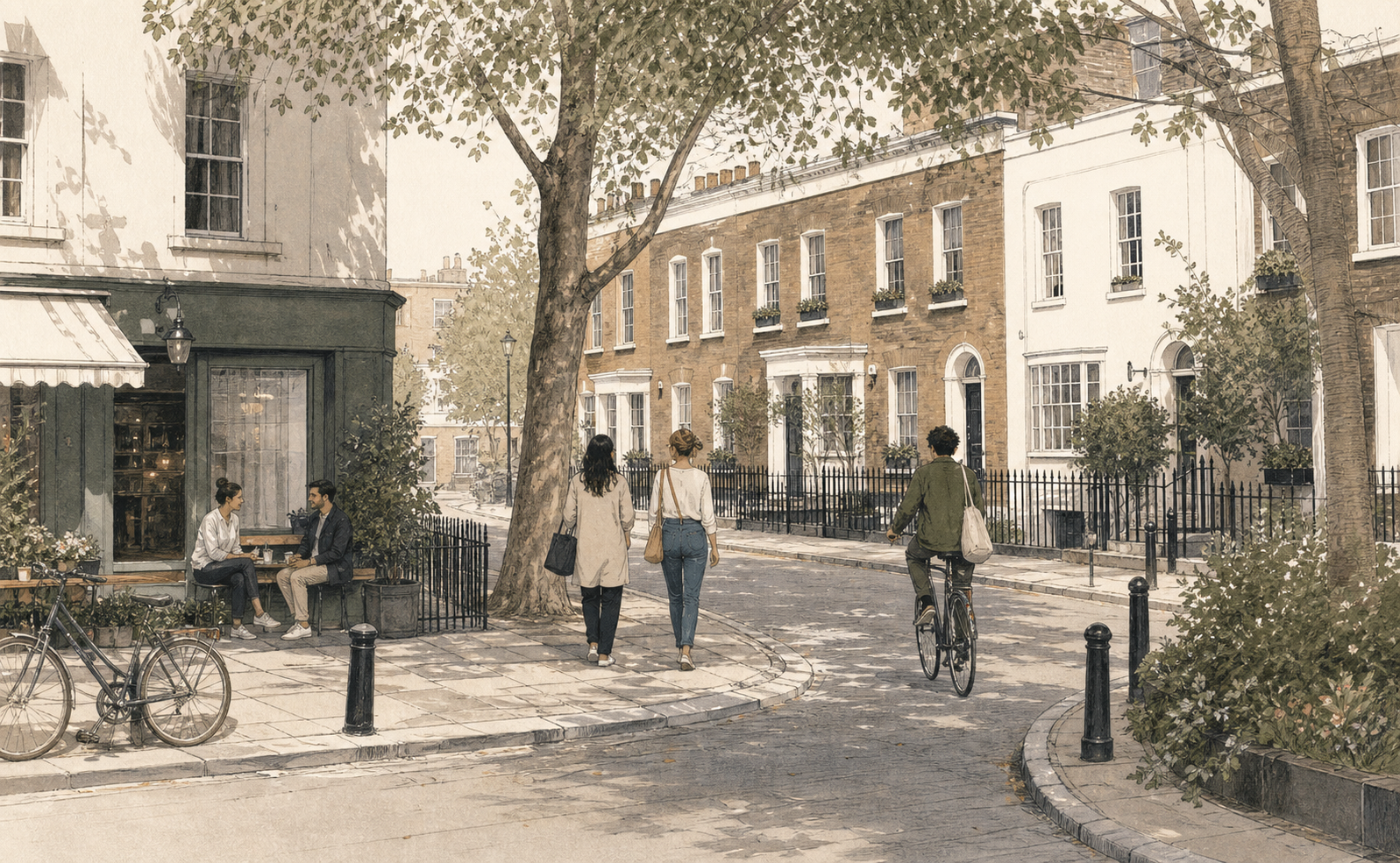Islington neighbourhood drawing